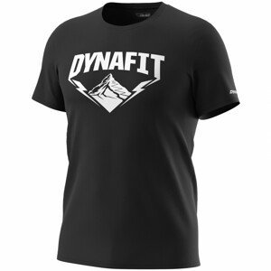 Pánské triko Dynafit Graphic Co M S/S Tee Velikost: XL / Barva: bílá/černá