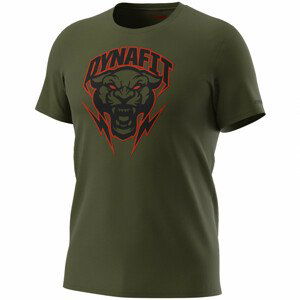 Pánské triko Dynafit Graphic Co M S/S Tee Velikost: M / Barva: zelená/černá