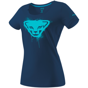 Dámské triko Dynafit Graphic Co W S/S Tee Velikost: M / Barva: tmavě modrá