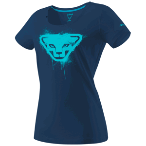 Dámské triko Dynafit Graphic Co W S/S Tee Velikost: L / Barva: tmavě modrá