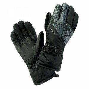 Pánské rukavice Hi-Tec Elime Velikost rukavic: L/XL / Barva: černá