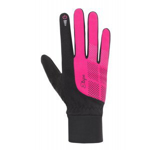 Rukavice Etape Skin WS+ Velikost rukavic: S / Barva: černá/růžová