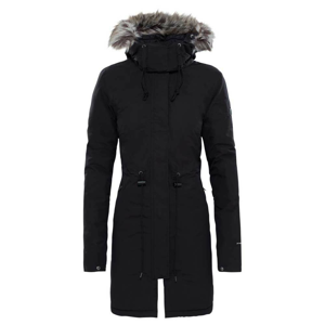 Dámský zimní kabát The North Face W Recycled Zaneck Parka Velikost: L / Barva: černá