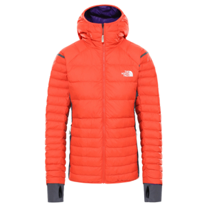 Dámská péřová bunda The North Face Speedtour Down Hoodie Velikost: XS / Barva: oranžová