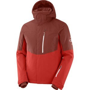 Pánská bunda Salomon Speed Jacket M Velikost: L / Barva: červená