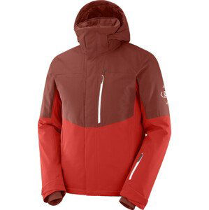 Pánská bunda Salomon Speed Jacket M Velikost: XL / Barva: červená