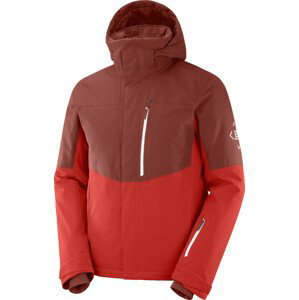 Pánská bunda Salomon Speed Jacket M Velikost: XXL / Barva: červená