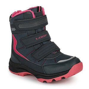 Dětské zimní boty Loap Sneeky Dětské velikosti bot: 31 / Barva: černá/růžová