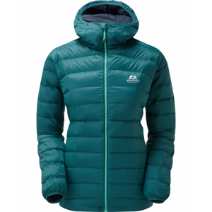 Dámská bunda Mountain Equipment Frostline Hooded Wmns Jacket Velikost: S / Barva: modrá