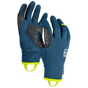 Pánské rukavice Ortovox Fleece Light Glove M Velikost: M / Barva: modrá