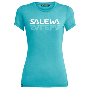 Dámské triko Salewa Graphic Dry W S/S Tee Velikost: L / Barva: světle modrá