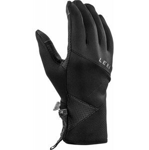 Lyžařské rukavice Leki Traverse Velikost rukavic: 10 / Barva: černá