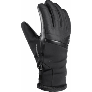 Dámské lyžařské rukavice Leki Snowfox 3D Lady Velikost rukavic: 6,5 / Barva: černá