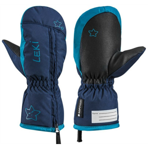 Dětské lyžařské rukavice Leki Little Snow Mitt Velikost rukavic: 3 / Barva: modrá