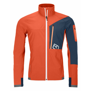 Pánská bunda Ortovox Berrino Jacket M Velikost: L / Barva: oranžová