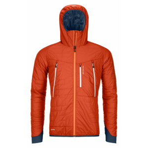Pánská bunda Ortovox Swisswool Piz Boè Jacket M Velikost: M / Barva: oranžová