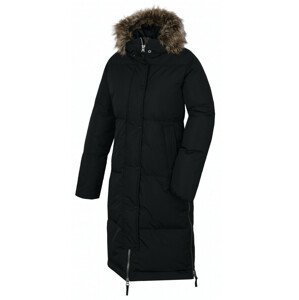 Dámský péřový kabát Husky DOWNBAG L Velikost: XL / Barva: černá