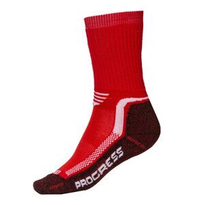 Dětské ponožky Progress DT KWS 26PU Kids Winter Sox Velikost ponožek: 26-29 / Barva: červená