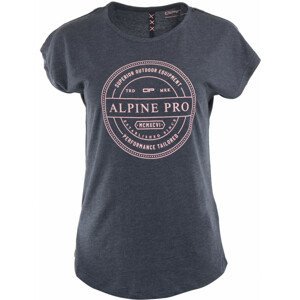 Dámské triko Alpine Pro Maila Velikost: XS / Barva: modrá