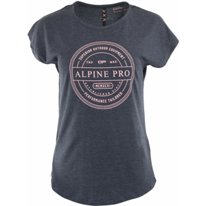 Dámské triko Alpine Pro Maila Velikost: L / Barva: modrá