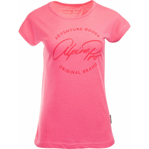 Dámské triko Alpine Pro Dafka Velikost: S / Barva: růžová