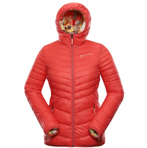 Dámská oboustranná bunda Alpine Pro Idika Velikost: XXL / Barva: červená
