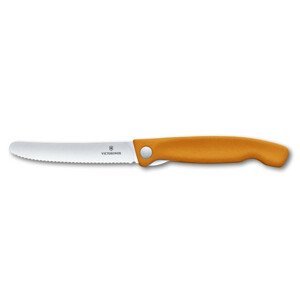 Skládací nůž Victorinox Swiss Classic - vlnkové ostří Barva: oranžová