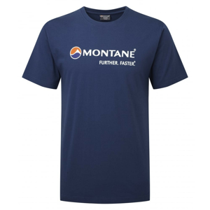 Pánské triko Montane Logo T-Shirt Velikost: L / Barva: modrá