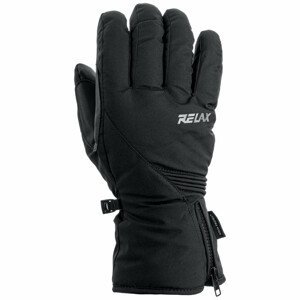 Lyžařské rukavice Relax Thunder Velikost rukavic: M / Barva: černá