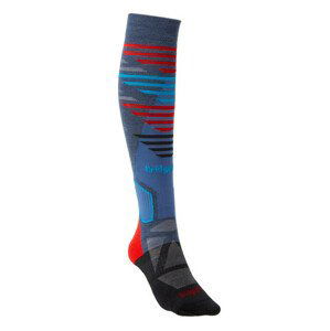 Pánské ponožky Bridgedale Ski Lightweight Velikost ponožek: 40-43 / Barva: modrá