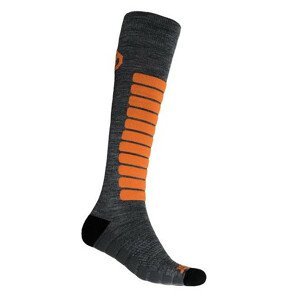 Podkolenky Sensor Zero Merino Velikost ponožek: 43-46 / Barva: šedá/fialová