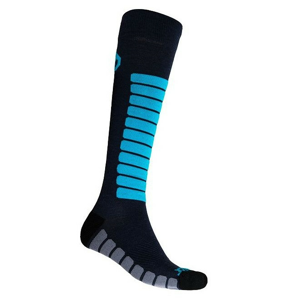 Podkolenky Sensor Zero Merino Velikost ponožek: 35-38 / Barva: šedá/modrá