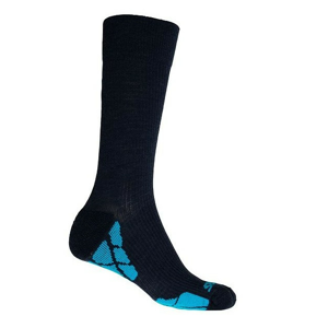 Ponožky Sensor Hiking Merino Velikost ponožek: 42-46 / Barva: černá/modrá