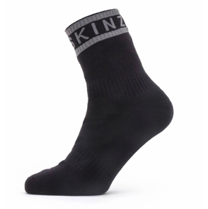 Ponožky SealSkinz WP Warm Weather Ankle Length with Hydrostop Velikost ponožek: 36-38 / Barva: černá