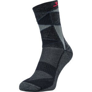 Ponožky Silvini VALLONGA UA1745 Velikost ponožek: 45-47 / Barva: černá