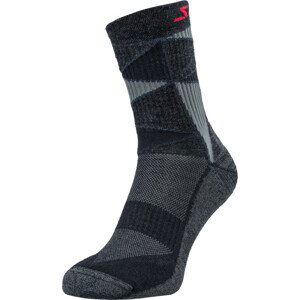 Ponožky Silvini VALLONGA UA1745 Velikost ponožek: 42-44 / Barva: černá