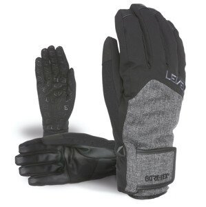 Pánské rukavice Level Rescue Gore-Tex Velikost rukavic: 8 / Barva: černá/šedá