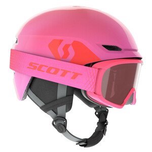 Dětská lyžařská přilba Scott Combo Helmet Keeper 2 + brýle Jr Witty Velikost helmy: 51–54 cm / Barva: růžová