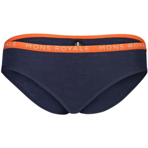 Dámské kalhotky Mons Royale FOLO Brief Velikost: XS / Barva: modrá/oranžová