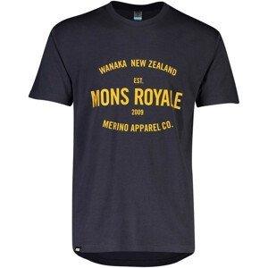 Pánské triko Mons Royale Icon T-Shirt Velikost: L / Barva: šedá