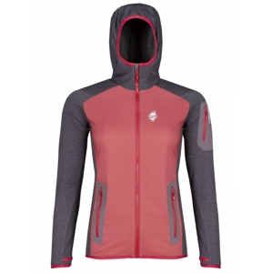 Dámská bunda High Point Merino Alpha Lady Hoody Velikost: L / Barva: červená