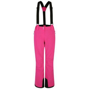Dámské kalhoty Dare 2b Effused II Velikost: XL / Barva: růžová/šedá
