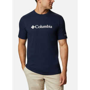 Pánské triko Columbia CSC Basic Logo Tee Velikost: L / Barva: modrá
