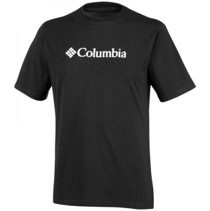 Pánské triko Columbia CSC Basic Logo Tee Velikost: XXL / Barva: černá