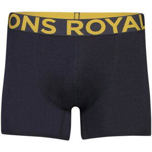 Pánské boxerky Mons Royale Hold 'em Shorty Boxer Velikost: XL / Barva: černá/žlutá