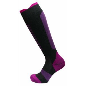 Dětské podkolenky Apasox Lappi P Velikost ponožek: 35-38 / Barva: fialová