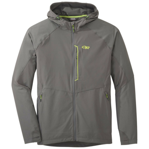 Pánská bunda Outdoor Research Ferrosi Hooded Jacket Velikost: M / Barva: šedá