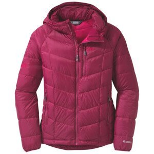 Dámská bunda Outdoor Research Sonata Hooded Down Jacket Velikost: L / Barva: růžová