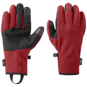 Pánské rukavice Outdoor Research Gripper Sensor Velikost rukavic: S / Barva: červená