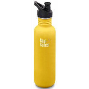 Láhev Klean Kanteen Classic 800 ml sport Barva: žlutá